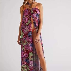 Free People Tropical Tides Dress Cover Up